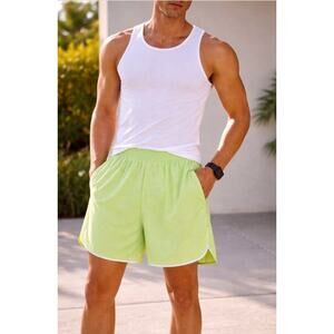 Lululemon Fast Free Short 6” Lined Wasabi LM7AU8S WSBI Men’s Size Small